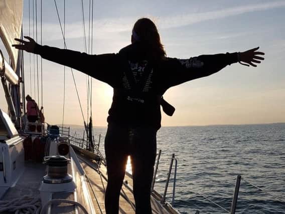 Sophie Cross is set to become one of the youngest women ever to sail around the world in 2020.
