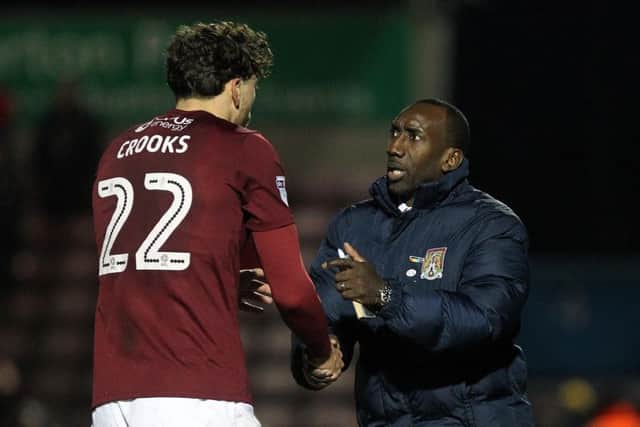 Jimmy Floyd Hasselbaink will be boosted by the return of key midfielder Matt Crooks