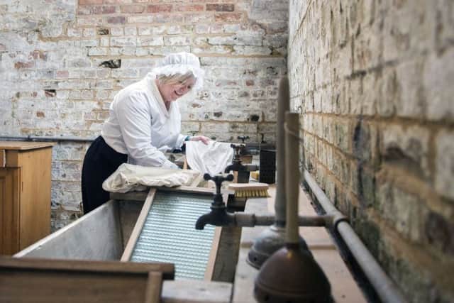 Kelmarsh Hall has opened up the cellar for visitors with a Heritage Lottery grant. Tiffany Brownell - Learning Activity Officer at Kelmarsh Hall