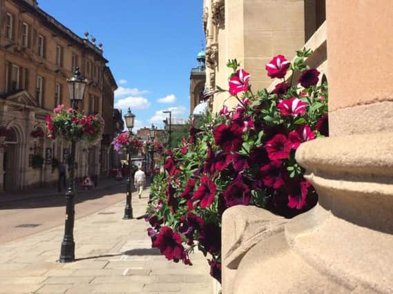 This is the first year Northampton in Bloom has been entered in the Britain in Bloom competition after winning a gold medal last year.
