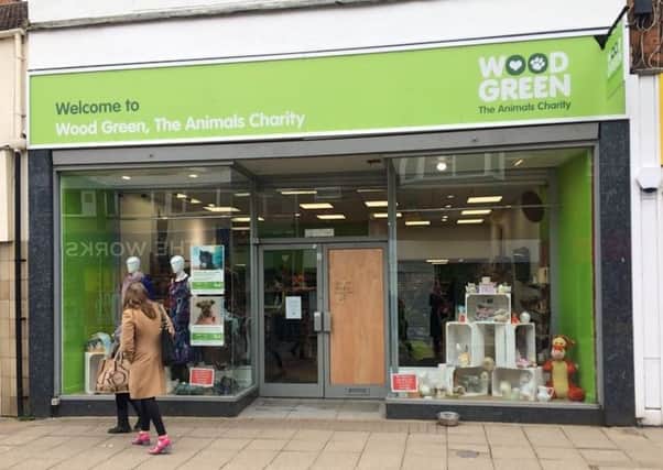 The Wood Green charity shop was targeted