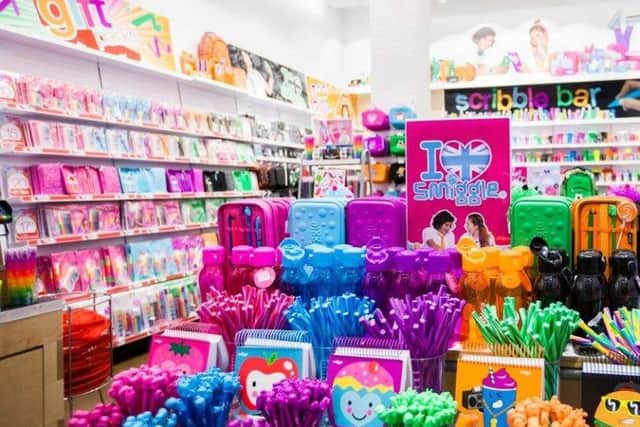 Smiggle is known for its bright and eccentric stationary.