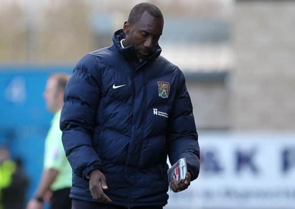 SACKED - Jimmy Floyd Hasselbaink has lost his job as Cobblers boss