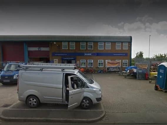 Burglars stole tools from a business in Moulton Park.