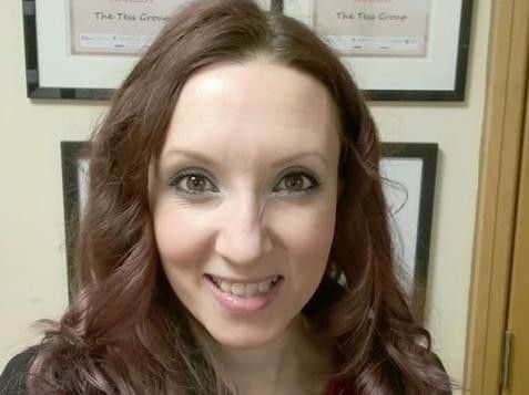 Laura Baker has urged others to report potholes when they see them.