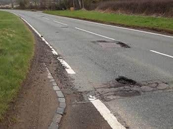 Repair crews came to fix the stretch of the A508 within an hour of it being reported.