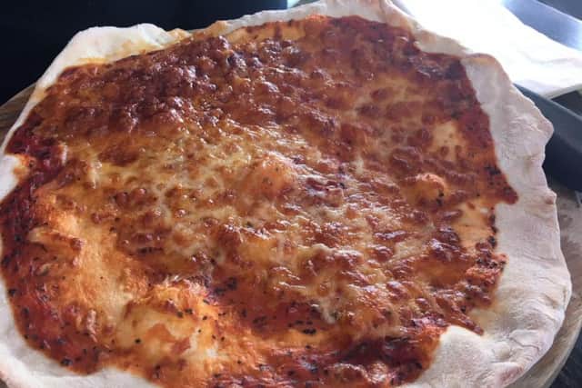 Margherita pizza