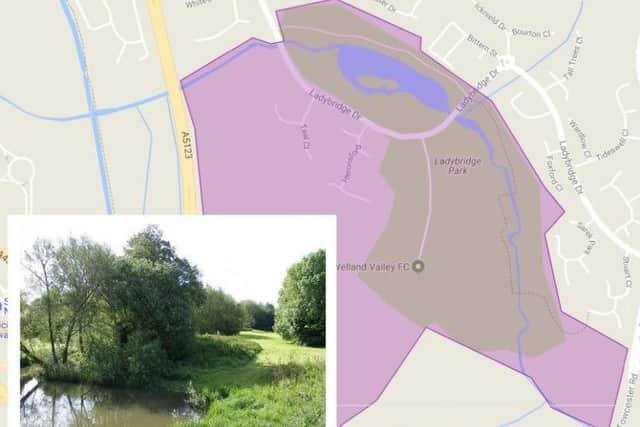 Ladybridge Park has been included in a patch of land that could be used for redevelopment. But it is known if the park will be built on.