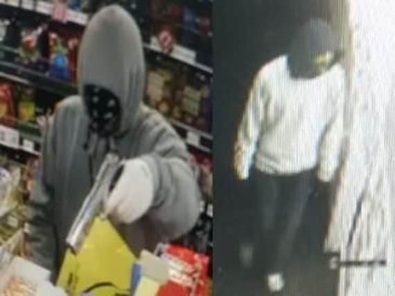 Detectives are keeping an open mind as to whether a spate of armed robberies in Northampton might be in some way linked.