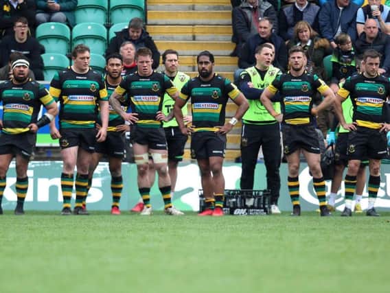 Saints were left stunned by Saracens once again (pictures: Sharon Lucey)