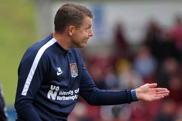 Cobblers caretaker boss Dean Austin