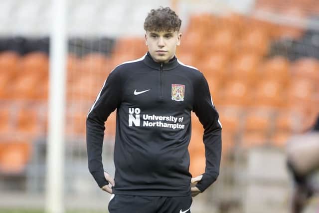 Sean Whaler travelled with the first team squad to Blackpool in midweek