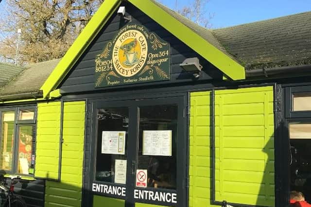 The forest cafe in Salcey Forest, near Northampton, will no longer serve disposable takeaway cups.