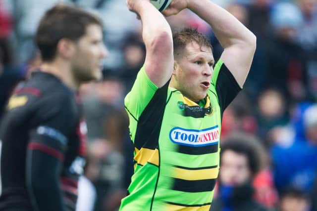 Dylan Hartley has not played for Saints since the defeat at Saracens on January 20 (picture: Kirsty Edmonds)