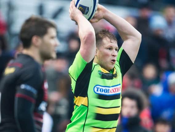 Dylan Hartley has not played for Saints since the defeat at Saracens on January 20 (picture: Kirsty Edmonds)