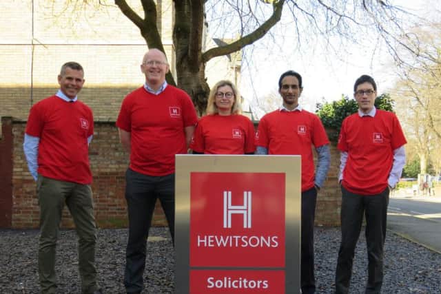 L-R - Dominic Hopkins, David Browne, Anne-Sophie Reynolds, Imran Khan, Christopher Nuttall