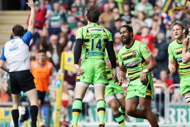 Ahsee Tuala scored what proved to be the winning try