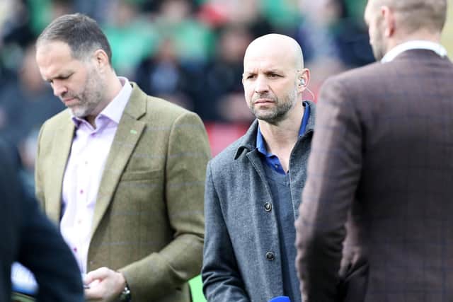 Jim Mallinder was working as a pundit for BT Sport and saw his old club claim a long overdue win at Welford Road