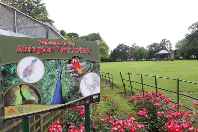 Birds have escaped at Abington Park Aviary after a vandal attack.
