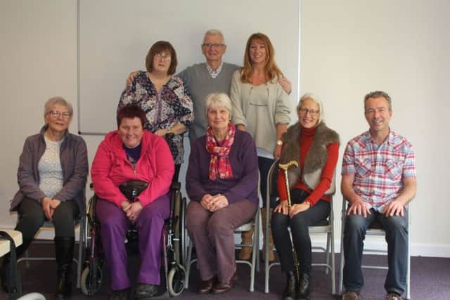 The MS Society Northamptonshire group. Picture by Mike Bignell mike@mbignell.com