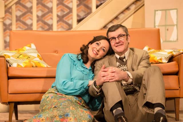 Sarah Earnshaw and Joe Pasquale