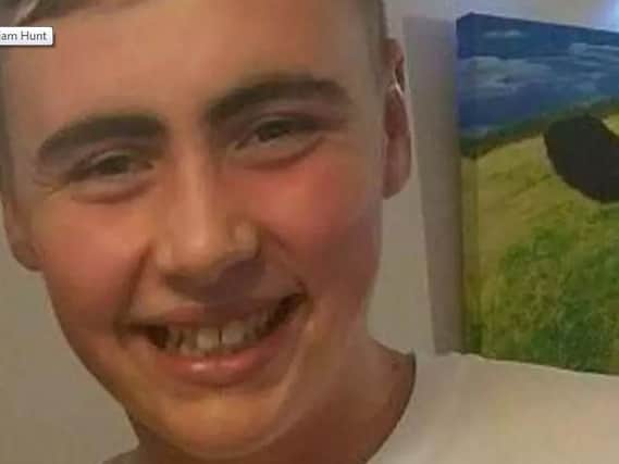 Liam Hunt was stabbed to death in February last year.