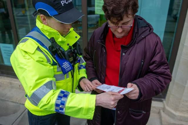 One benefit of the scheme is that it gives many disabled people in Northamptonshire the ability to feel safer and secure when they are out, knowing there will be support available if they feel frightened or anxious.