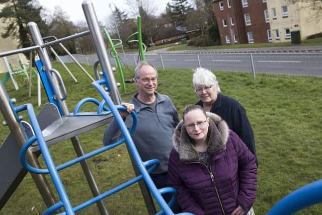 Goldings 27,000 playground, located in Goldings Road, is overseen by Growing Together and is one of 150 local programmes funded by a 1m grant from the Big Lottery Fund across England.