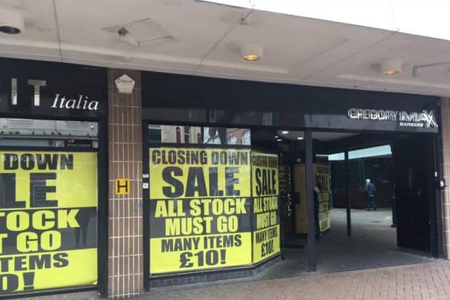 The Abington Street shop is sat empty again