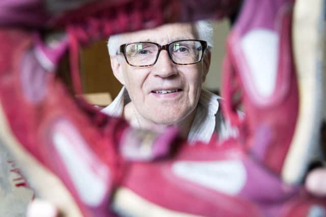 Trevor said the spirit of the marathon crowd helped him to cross the finishing line.