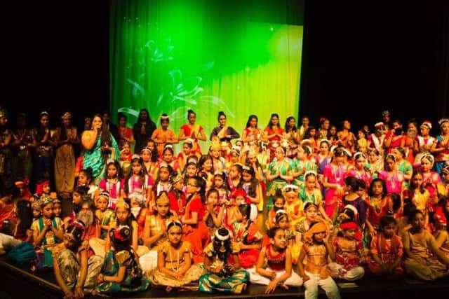 200 of academy's students, from its various centres across the region, performed in front of a large audience on Saturday.