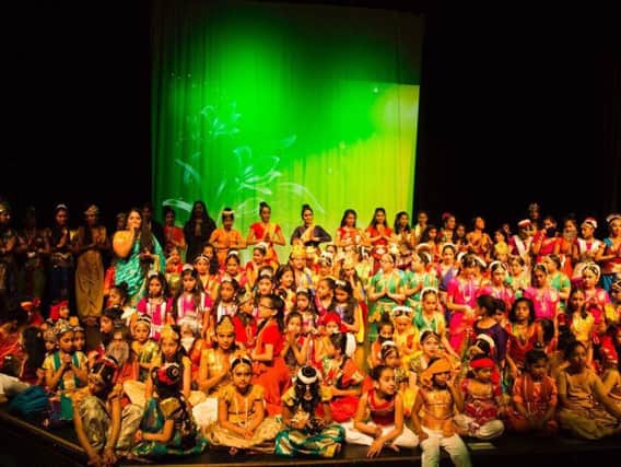 200 of academy's students, from its various centres across the region, performed in front of a large audience on Saturday.