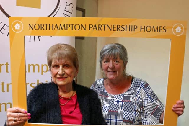 Rose Agar and Maggie Kirton were both honoured with an award at the theatre this week, as voted for by their neighbours.