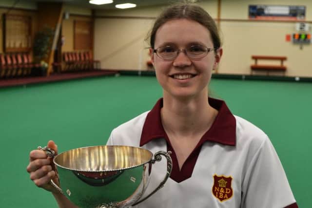 County Ladies Singles champion Louise Haladij