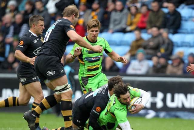 Ben Foden skippered Saints against Wasps