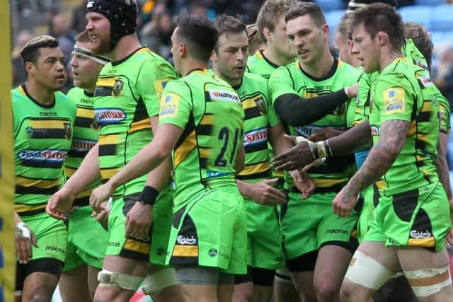 Saints scored four tries against Wasps (picture: Sharon Lucey)