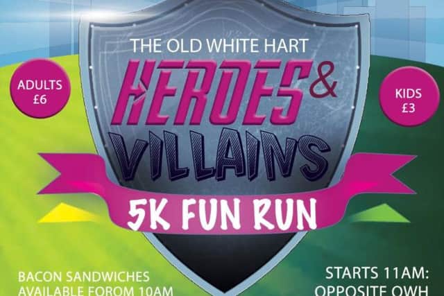 The fun run will take place along the canalside on Father's Day.