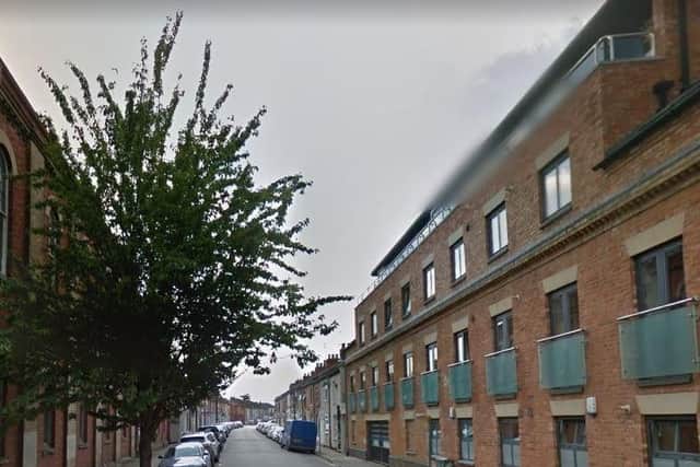 The incident took place in Alcombe Road, just off Kettering Road.