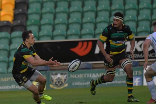 Tom Collins started at full-back