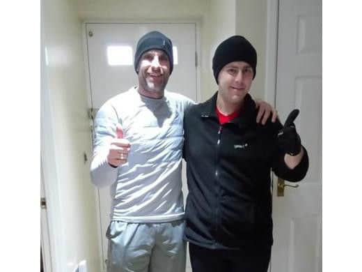 Spencer and Michael