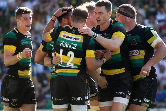 Saints scored four tries as they saw off Worcester Warriors on Saturday (picture: Sharon Lucey)