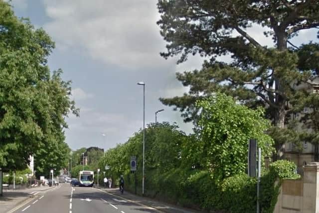 A man was mugged in Billing Road on Saturday.
