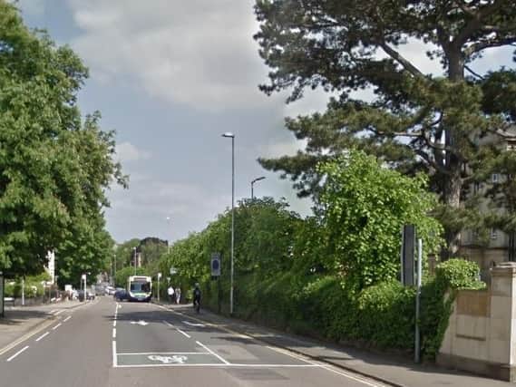 A man was mugged in Billing Road on Saturday.
