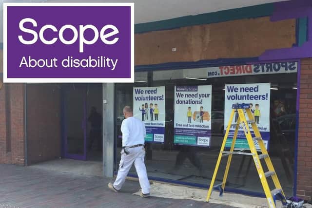Disability charity Scope will take over the former Poundland store in Abington Street.