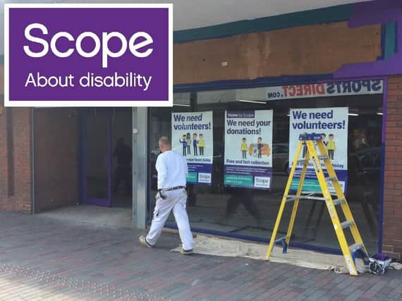 Disability charity Scope will take over the former Poundland store in Abington Street.
