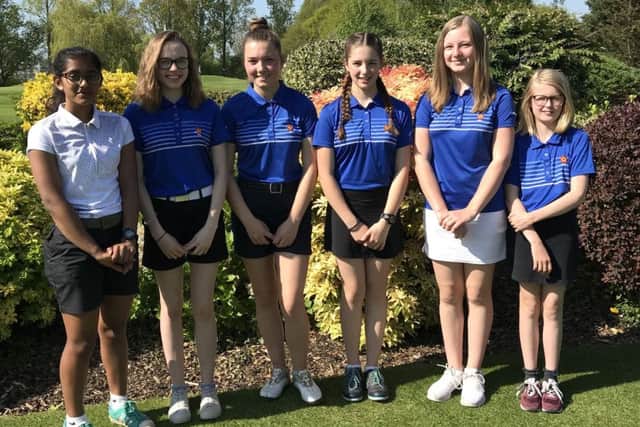 The Northants Girls team enjoyed a 9-3 friendly win over Warwickshire at Kenilworth