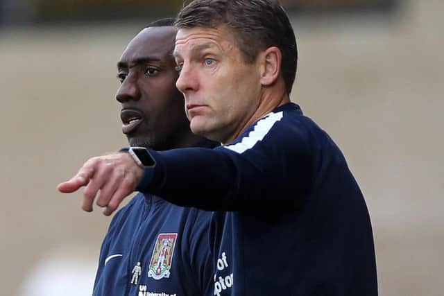 Dean Austin was assistant to former Cobblers boss Jimmy Floyd Hasselbaink