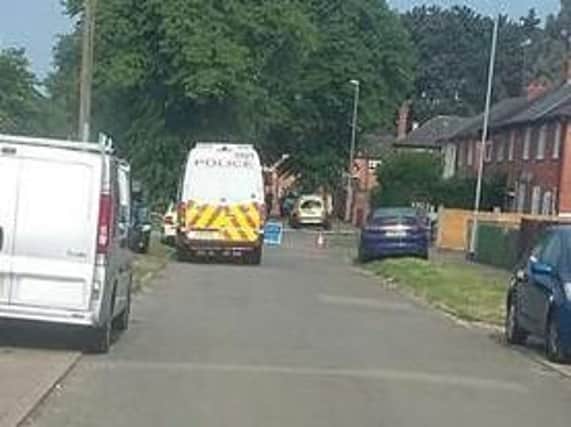 Danefield Road in Abington remains closed this morning as part of the police investigation.
