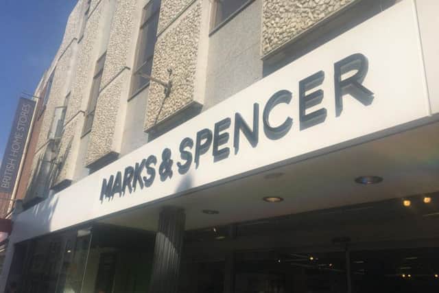 Northampton's Abington Street Marks & Spencer is one of 14 that have been earmarked for potential closure this morning.