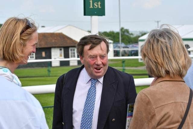 ALL SMILES - Nicky Henderson was a winner at Towcester on Monday (PIcture: David Yanez)